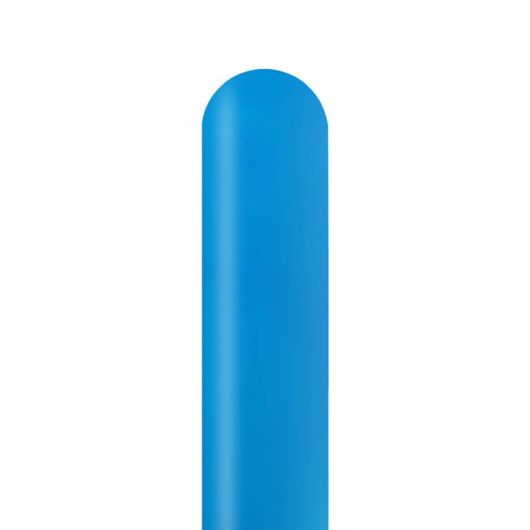 222 Medium Blue Bululu Latex Balloons