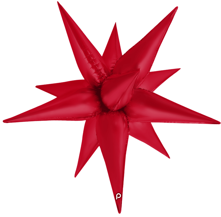26" Prima Red Satin Starburst
