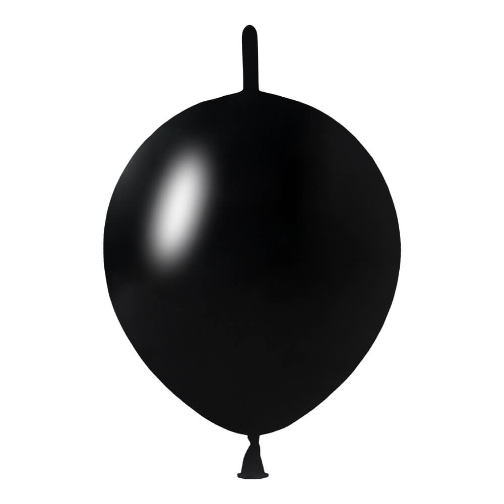261 Bululu Black Latex Balloons