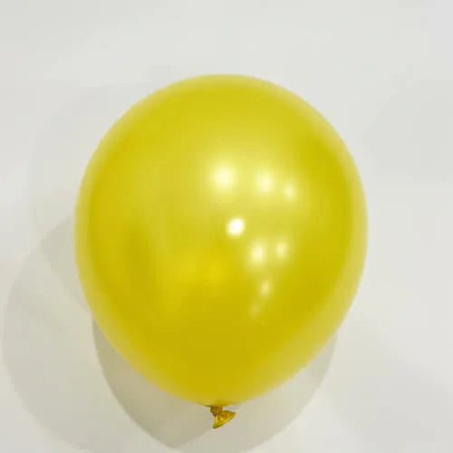 582 Pearl Yellow Bululu Latex Balloons