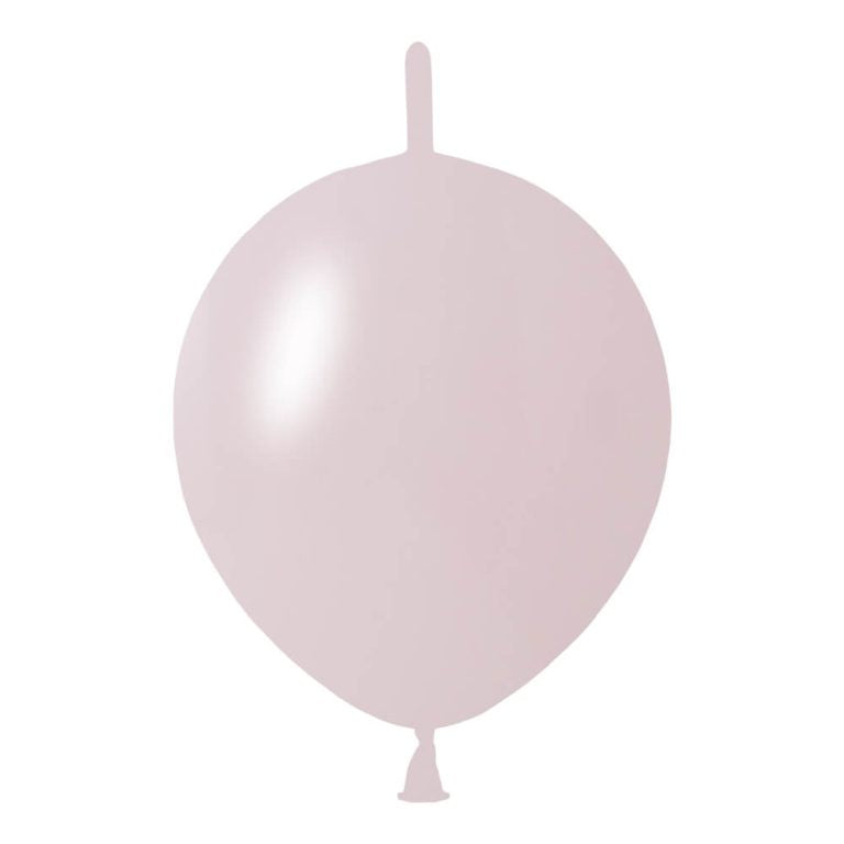 611 Macaron Pink Bululu Latex Balloons
