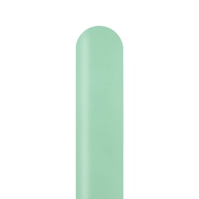 663 Macaron Green Bululu Latex Balloons