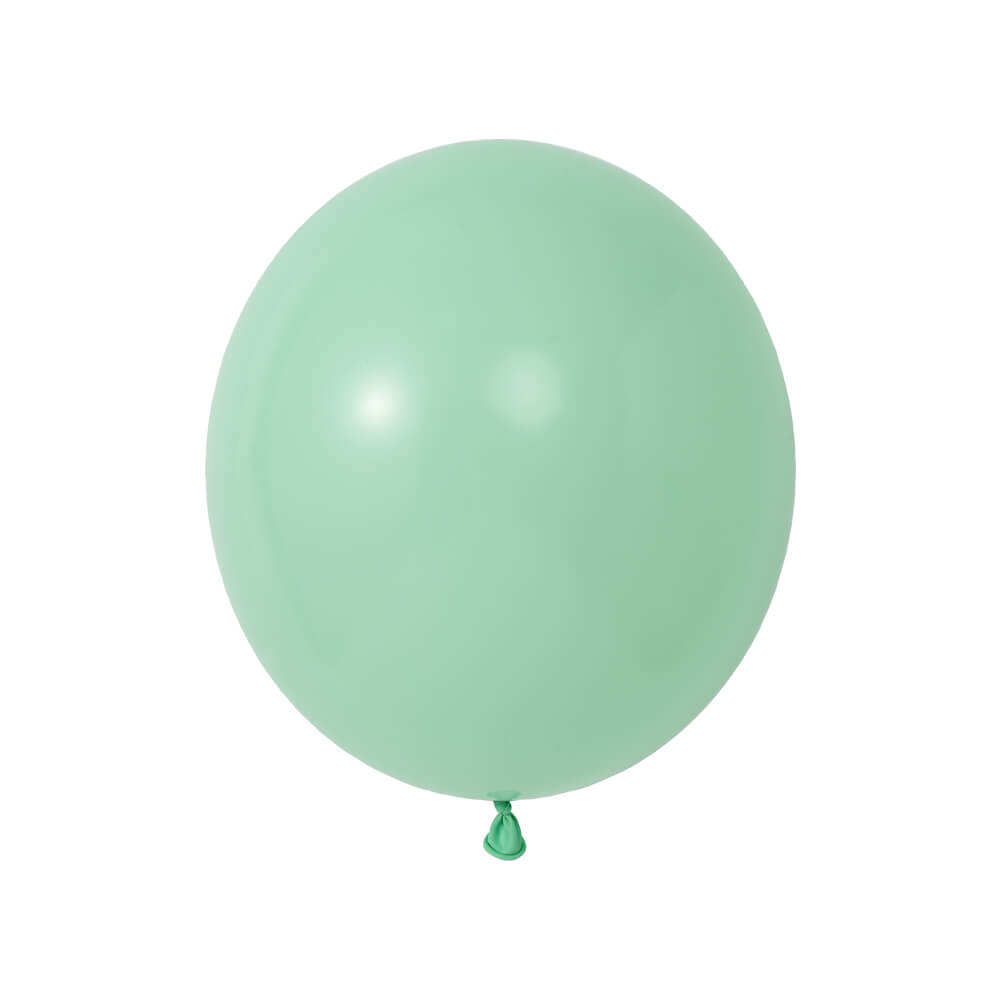 663 Macaron Green Bululu Latex Balloons