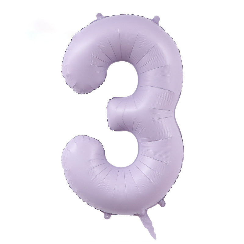 40" Lilac Jumbo Numbers
