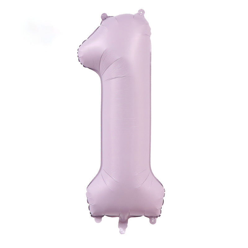 40" Lilac Jumbo Numbers