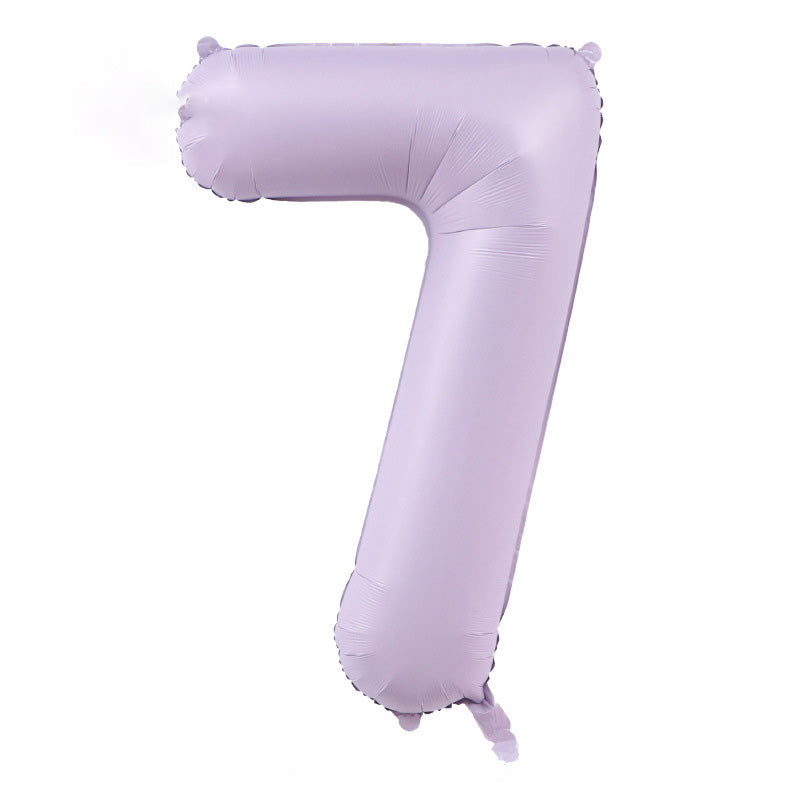 40" Lilac Jumbo Numbers