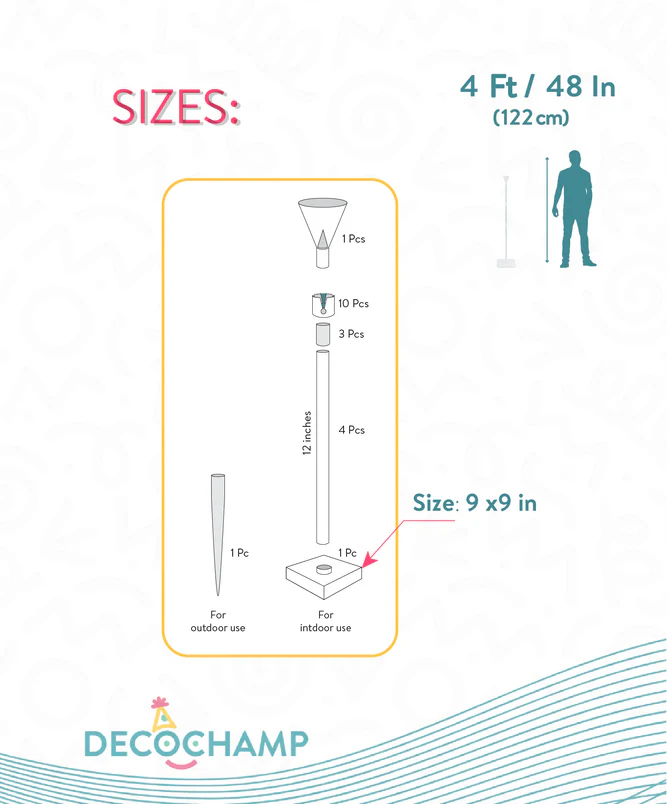 Decobase Plastic Balloon