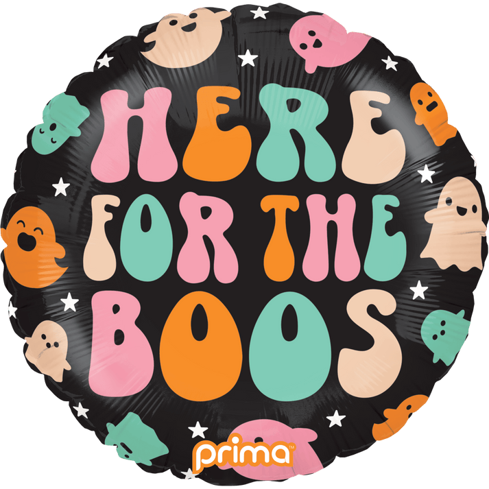 Prima 18" Round Here for the Boos Ghosts