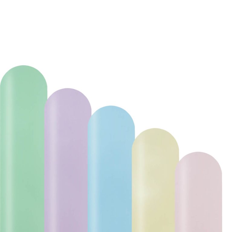 004 Macaron Mix Bululu Latex Balloons