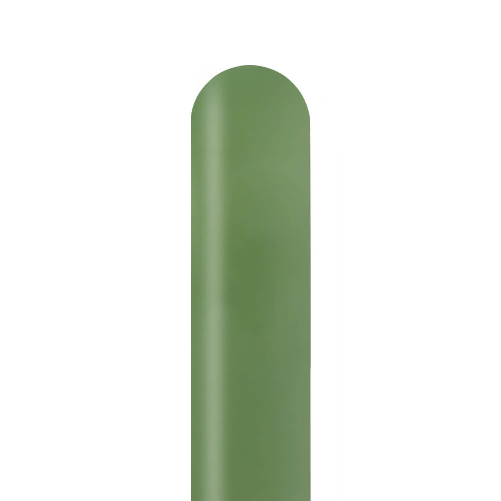208 Avocado Green Bululu Latex Balloons
