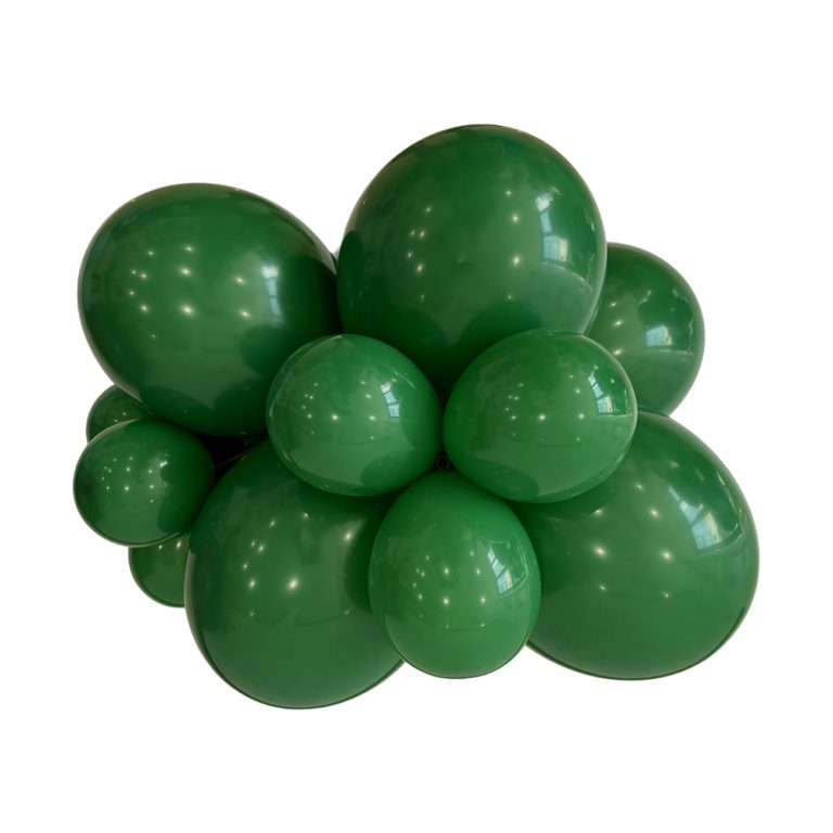 209 Dark Green Bululu Latex Balloon