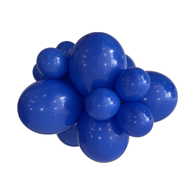 223 Bululu Dark Blue Latex Balloons