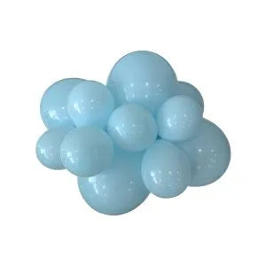225  Sky BlueBululu Latex Balloons