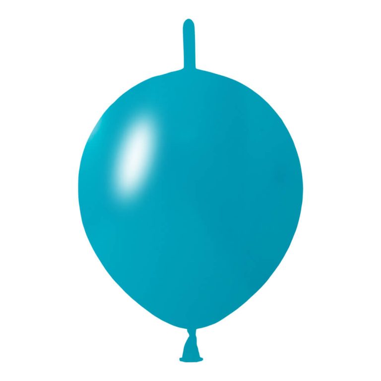 226 Lake Blue Bululu Latex Balloons