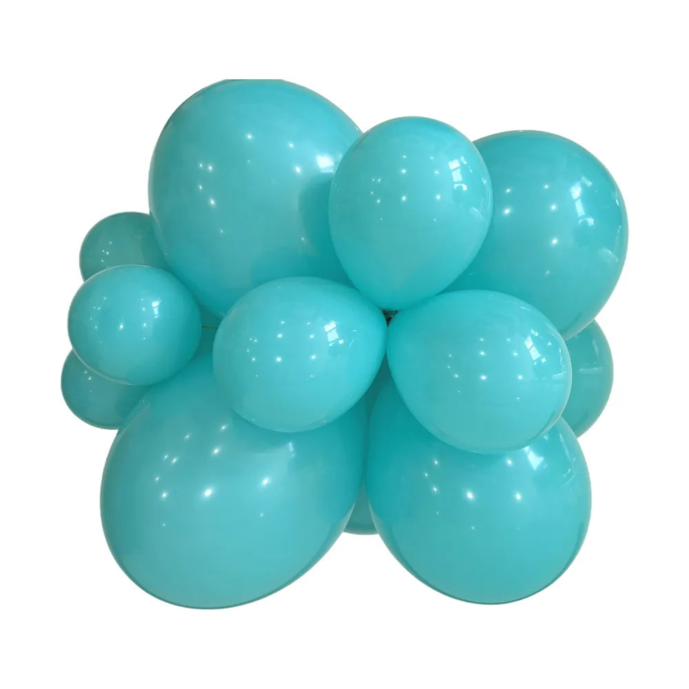 227 Tiffany Blue Bululu Latex Balloons