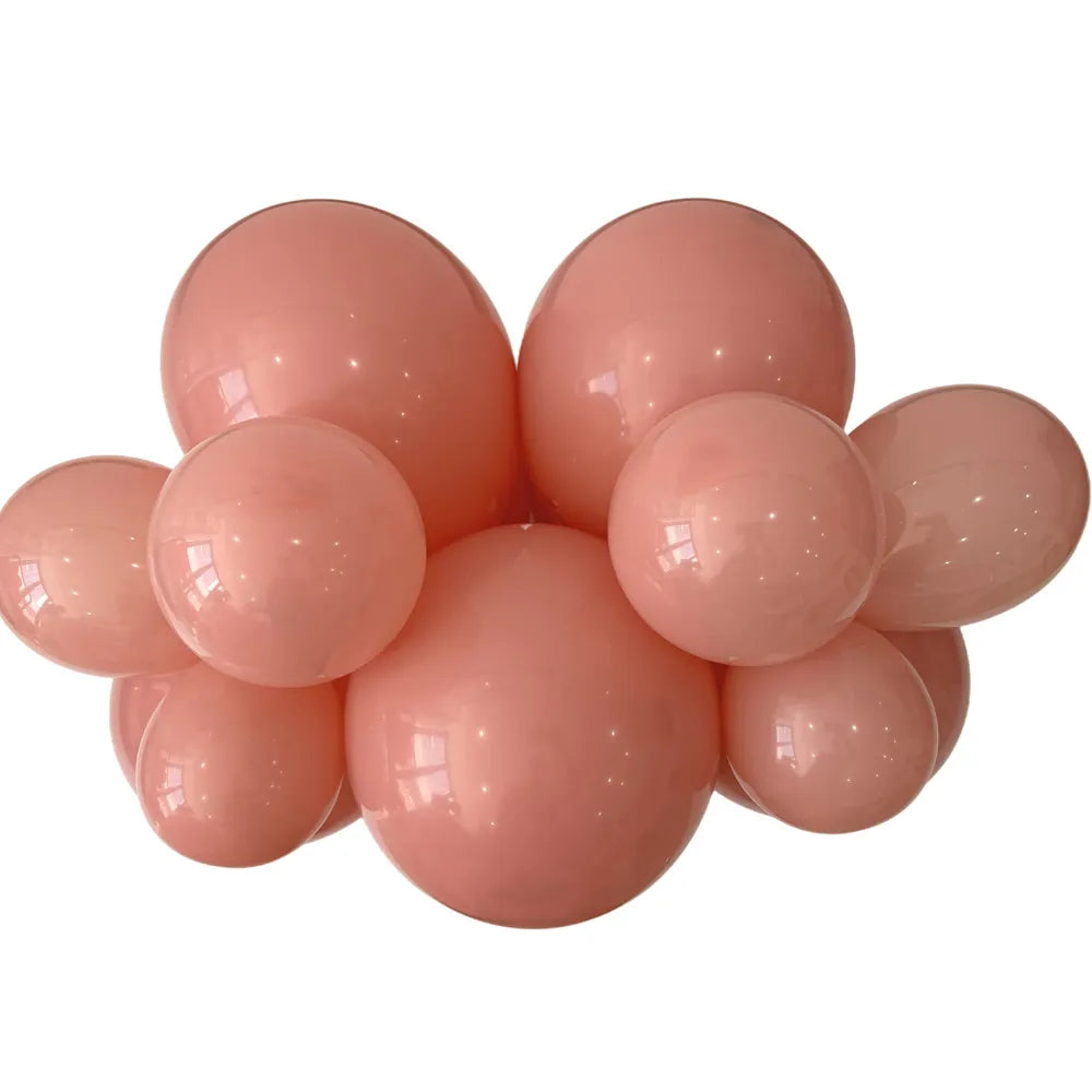 232 Bululu Vintage Pink Latex Balloons