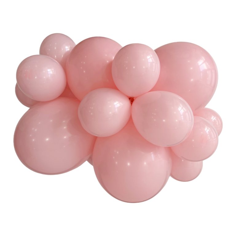 242 Bululu Light Pink Latex Balloons
