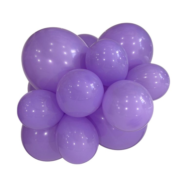 243 Light Purple Bululu Latex Balloons