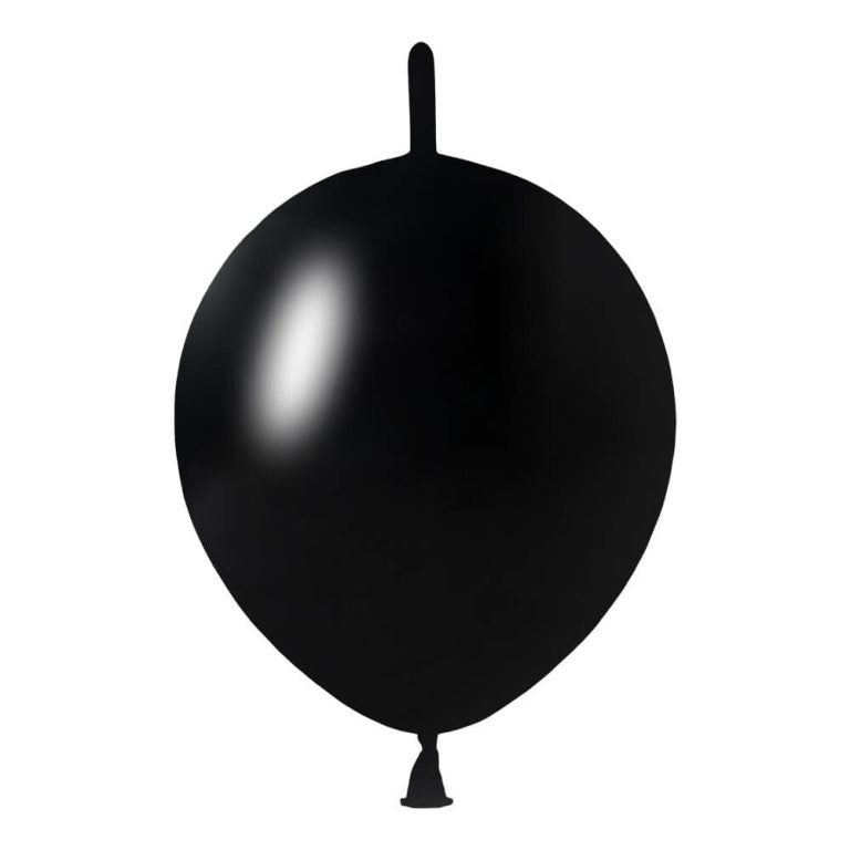 261 Bululu Black Latex Balloons