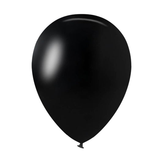 261 Bululu Black Latex Balloons
