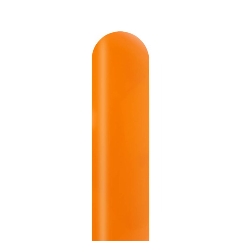262 Orange Bululu Latex Balloons