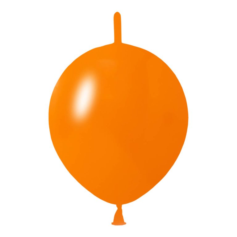 262 Orange Bululu Latex Balloons