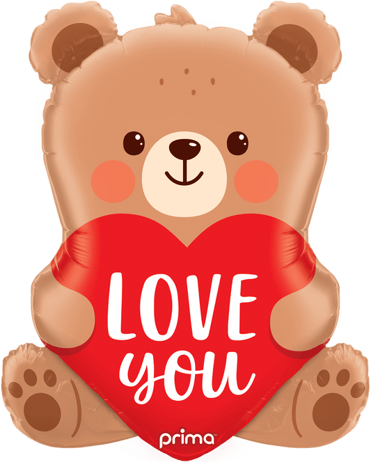 27" Love You Bear Shape