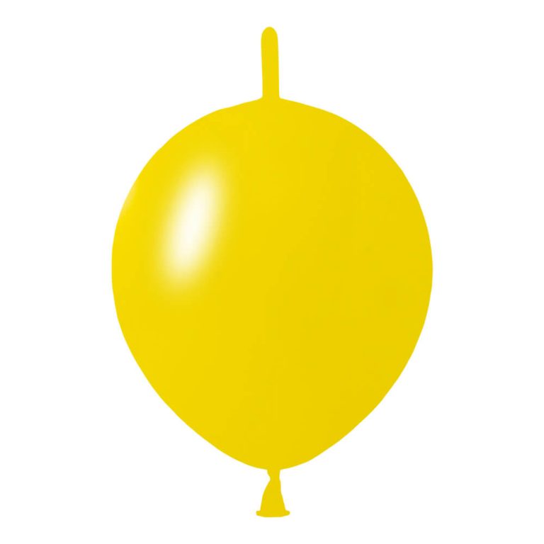 281 Bululu Yellow Latex Balloons