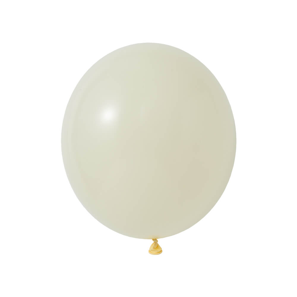 284 Bululu Ivory White Latex Balloons