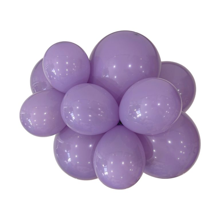 301 Bululu Lilac Latex Balloons