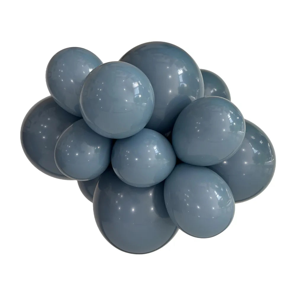 307 Bululu Soft Blue Latex Balloons