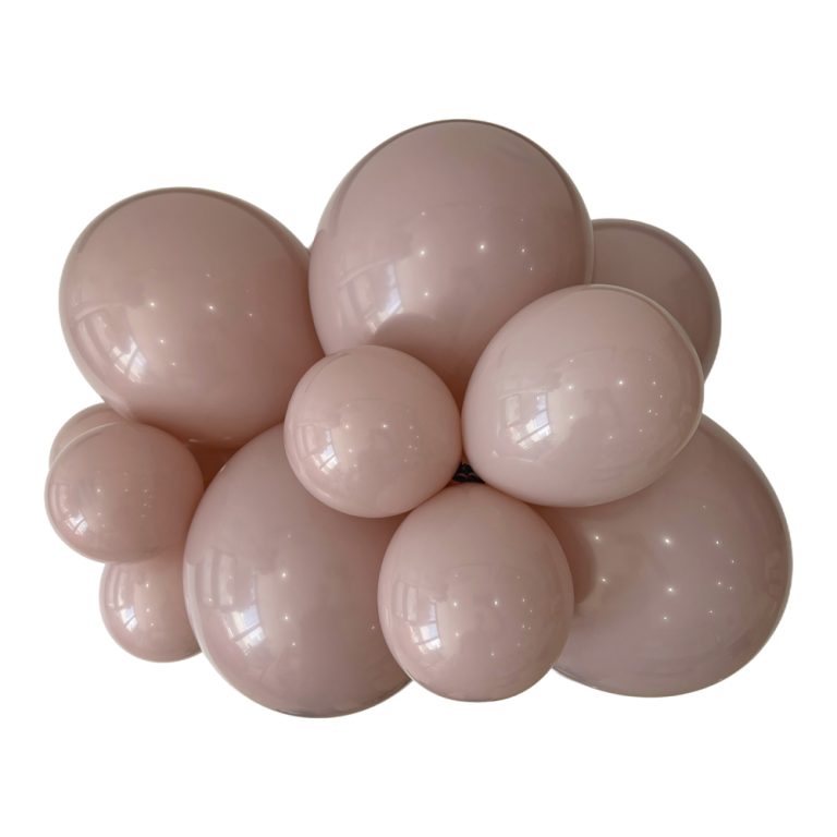 308 Bululu Misty Pink Latex Balloons