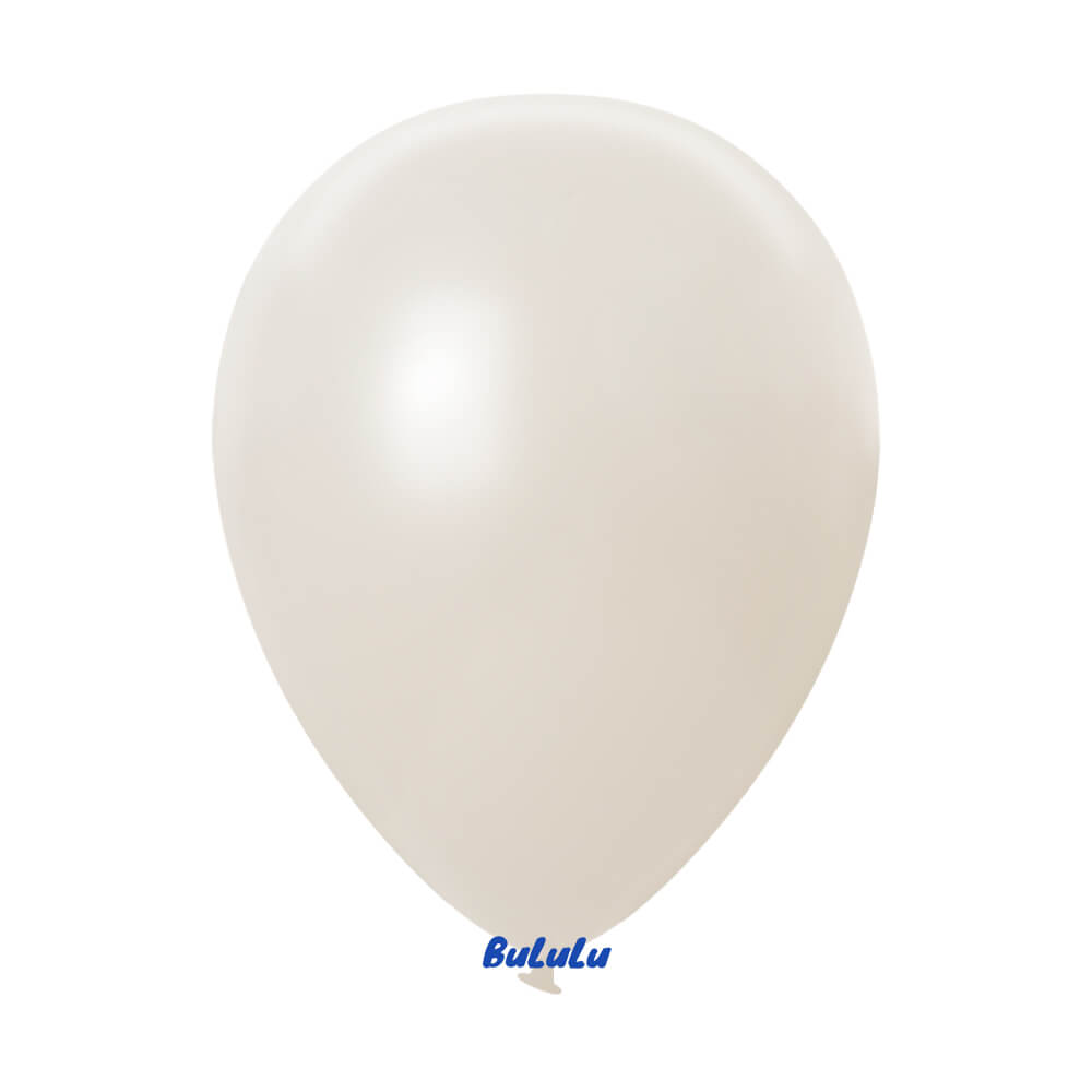 Misty White Balloon