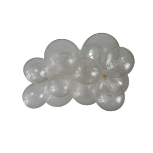 411 Clear Bululu Latex Balloons