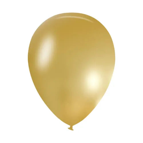 520 Pearl Hot Gold Bululu Latex Balloons