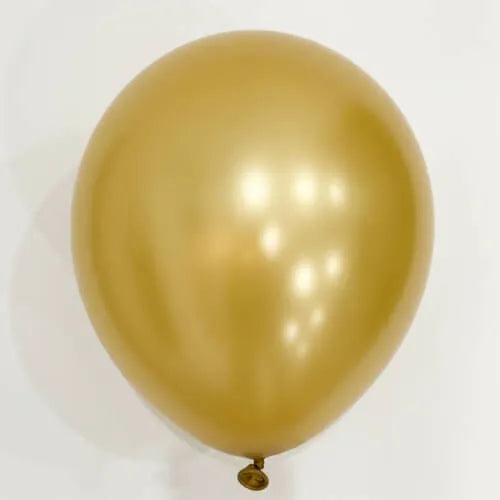 520 Pearl Hot Gold Bululu Latex Balloons