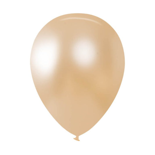523 Pearl Champagne Gold Pearl Bululu Latex Balloons