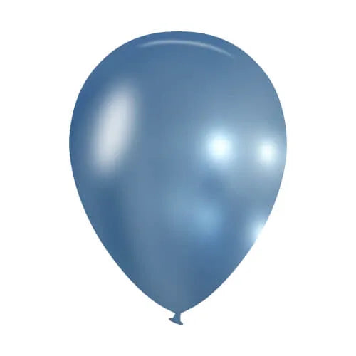524 Pearl Light Blue Bululu Latex Balloons