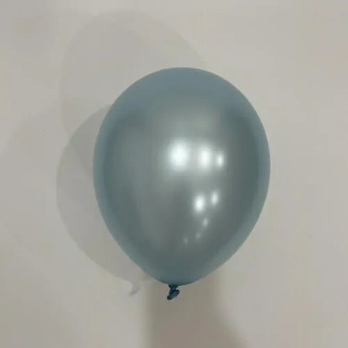 525 Pearl Baby Blue Bululu Latex Balloons