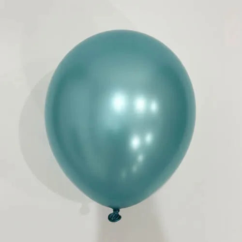 527 Pearl Robin Egg Blue Bululu Latex Balloons