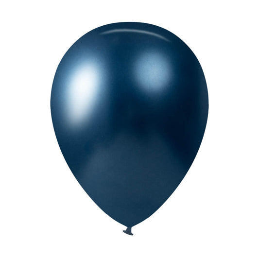 529 Pearl Navy Blue Bululu Latex Balloons