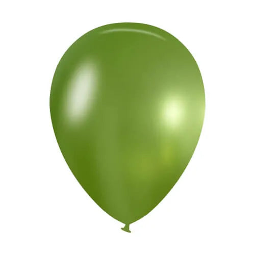 533 Pearl Grass Green Bululu Latex Balloons