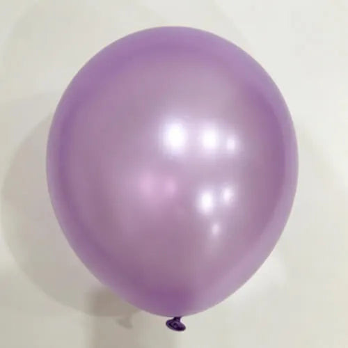 543 Pearl Light Purple Bululu Latex Balloons