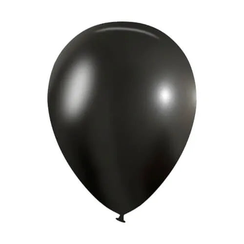 561 Pearl Black Bululu Latex Balloons