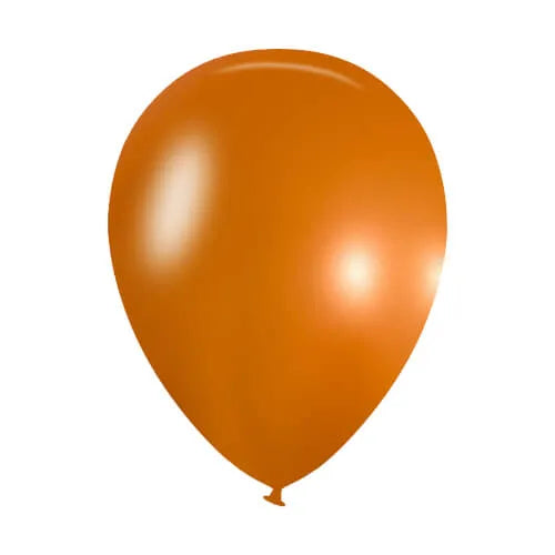 562 Pearl Orange Bululu Latex Balloons
