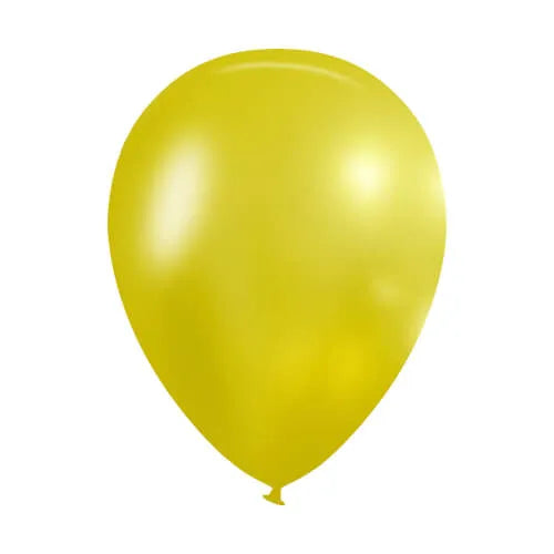 582 Pearl Yellow Bululu Latex Balloons