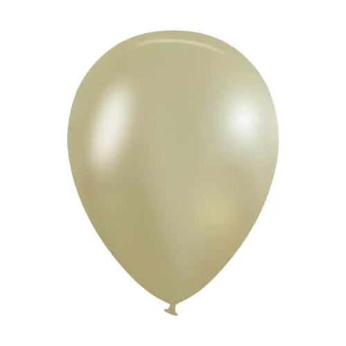 584 Pearl Ivory White Bululu Latex Balloons