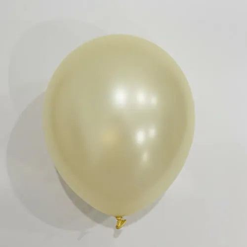 584 Pearl Ivory White Bululu Latex Balloons