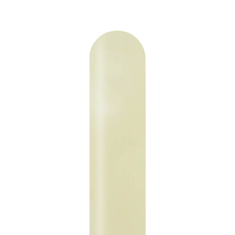 631 Macaron Yellow Bululu Latex balloons