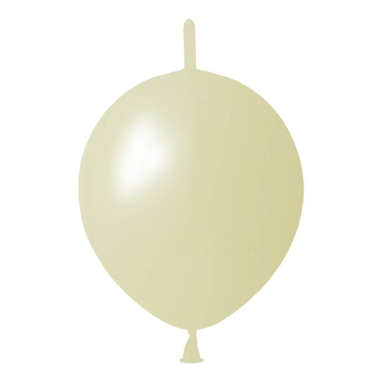 631 Macaron Yellow Bululu Latex balloons